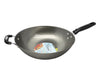 EMF Traditional Cast Iron Flat Bottom Wok 32CM - Bear Country Kitchen