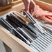 JosephJoseph DrawerStore Compact 2-Tier Knife Organiser - Bear Country Kitchen