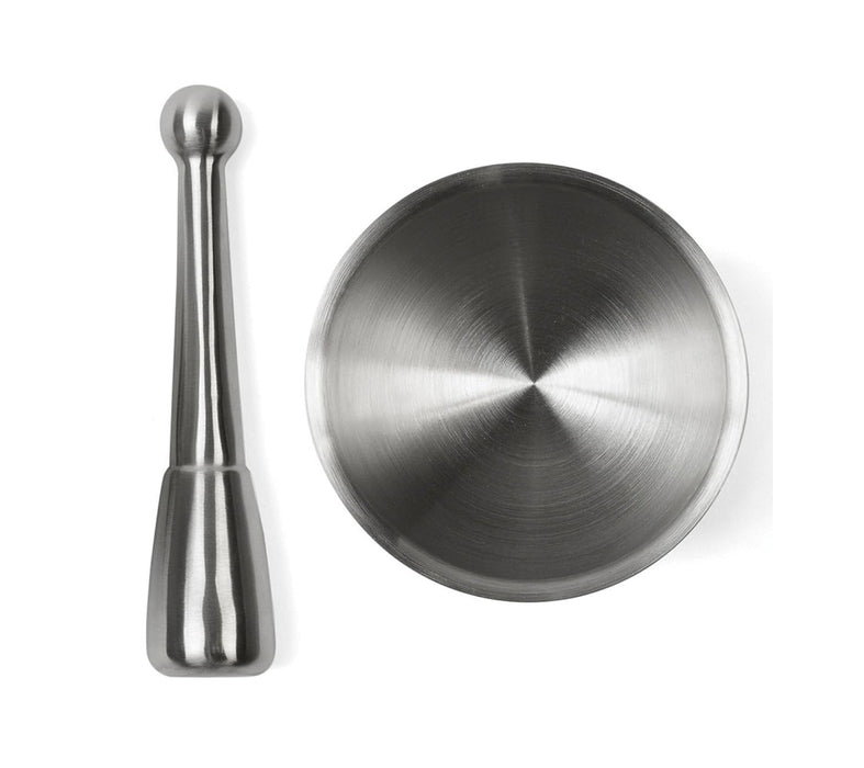 Foxrun Stainless Steel Mortar and Pestle - Bear Country Kitchen