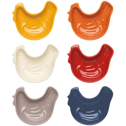 Danica Now Designs Shaped Pinch Bowls Set Of 6 Chickens - Bear Country Kitchen