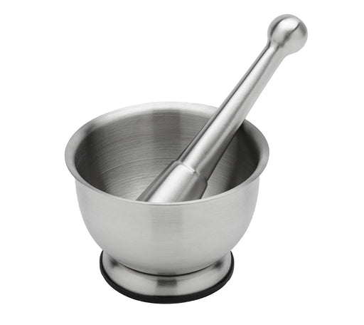 Foxrun Stainless Steel Mortar and Pestle - Bear Country Kitchen