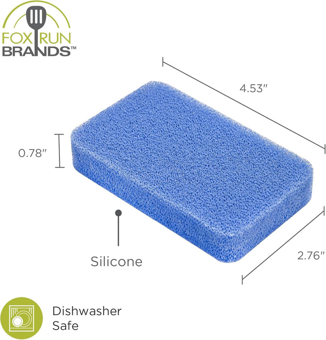 Foxrun Silicone Scrubbing Sponge Set Of 6 - Bear Country Kitchen