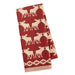 Design Imports Waffle Tea Towel - Moose - Bear Country Kitchen