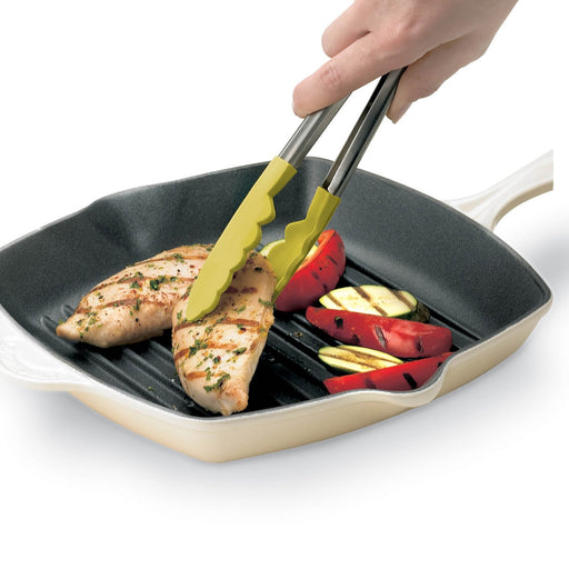 Cuisipro Silicone Tongs 9.5" Black - Bear Country Kitchen