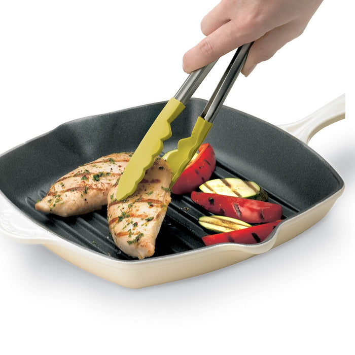 Cuisipro Silicone Tongs 9.5" Black - Bear Country Kitchen