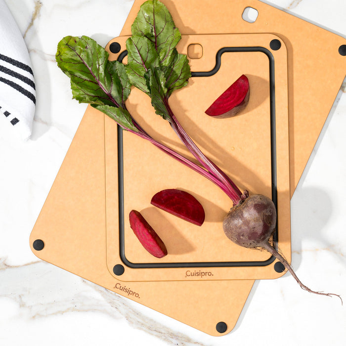 Cuisipro Small Fibre Wood Board With Silicone Feet - Bear Country Kitchen