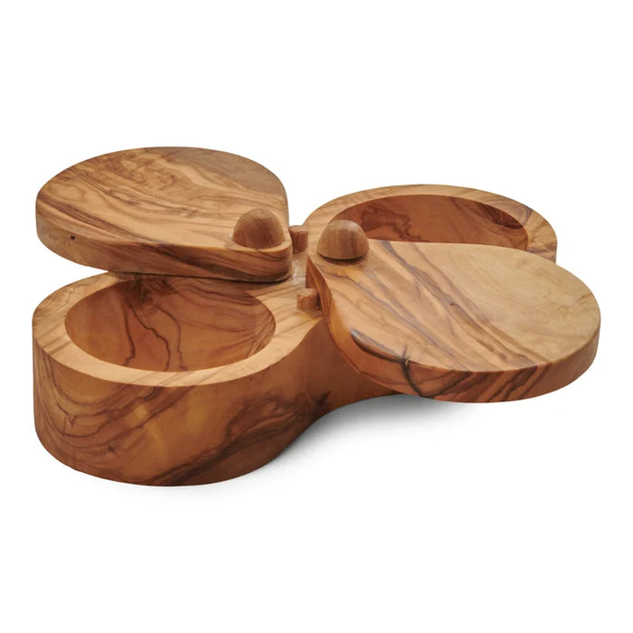Berard Olive Wood Salt Keeper Double
