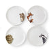 Wrendale Coupe Dinner Plate Set Of 4 Badger - Bear Country Kitchen