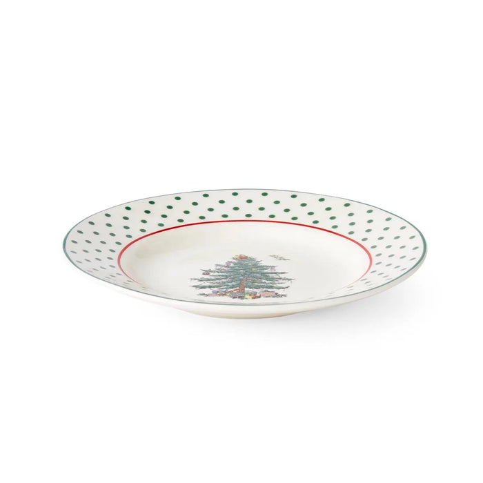 Spode Christmas Tree Tidbit Plates Set Of 4 - Bear Country Kitchen