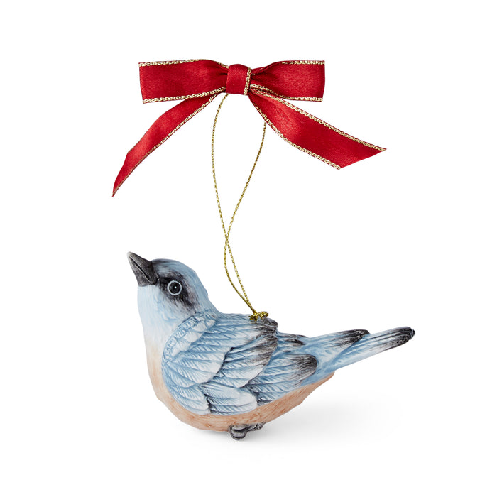 Spode Ceramic Ornament Nuthatch - Bear Country Kitchen