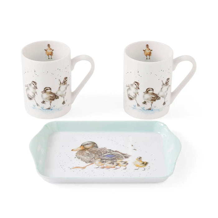 Wrendale  MUG & TRAY SET-JUST HATCHED - Bear Country Kitchen