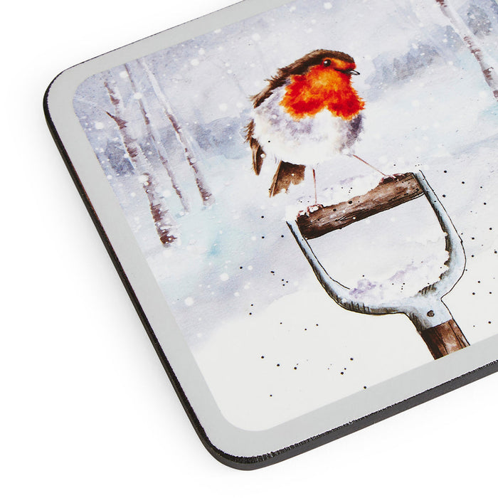 Wrendale Coaster Set Of 4 Winter Sky