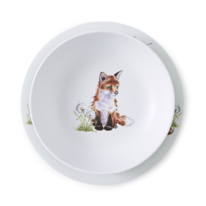 Wrendale Little Wren  Plate & Bowl Set - Bear Country Kitchen