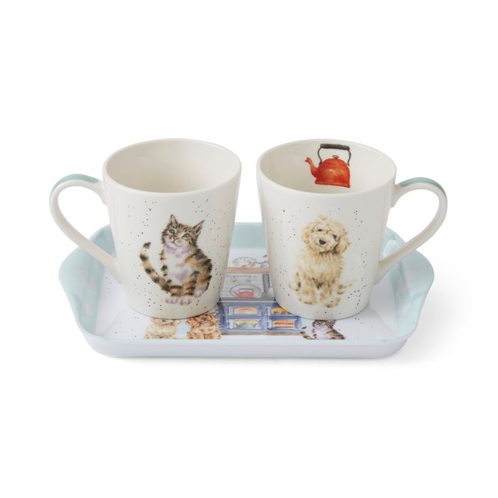 Wrendale Mug and Tray Set Country Kitchen - Bear Country Kitchen