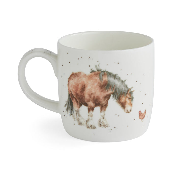 Wrendale Mug - Side By Side (Horses)