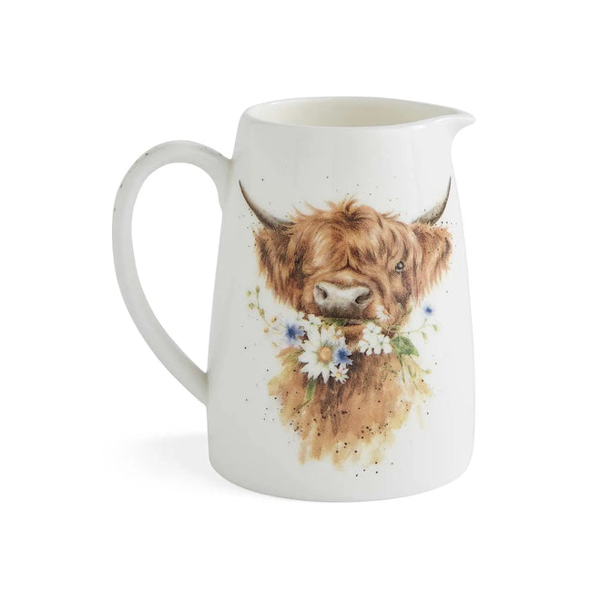 Wrendale Posy Jug Highland Cow
