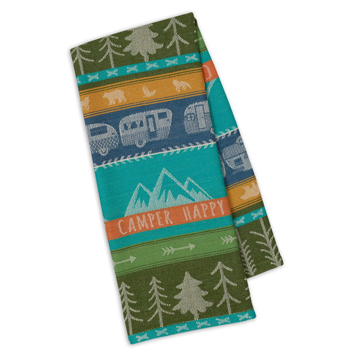 Design Imports Jacquard Dishtowel - RV Park - Bear Country Kitchen