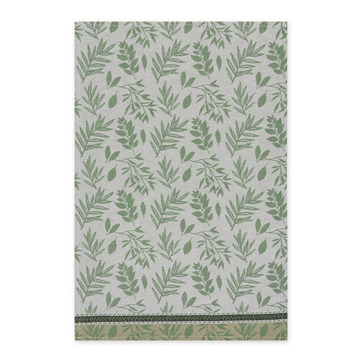 Design Imports Jacquard Dishtowel - Garden Greens - Bear Country Kitchen