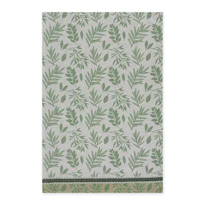 Design Imports Jacquard Dishtowel - Garden Greens - Bear Country Kitchen