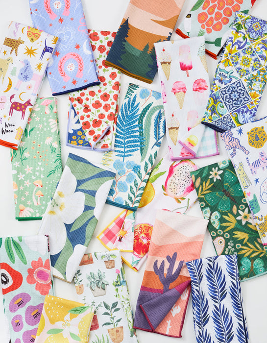 Design Imports Microfibre Dishtowel - Meow Meow - Bear Country Kitchen