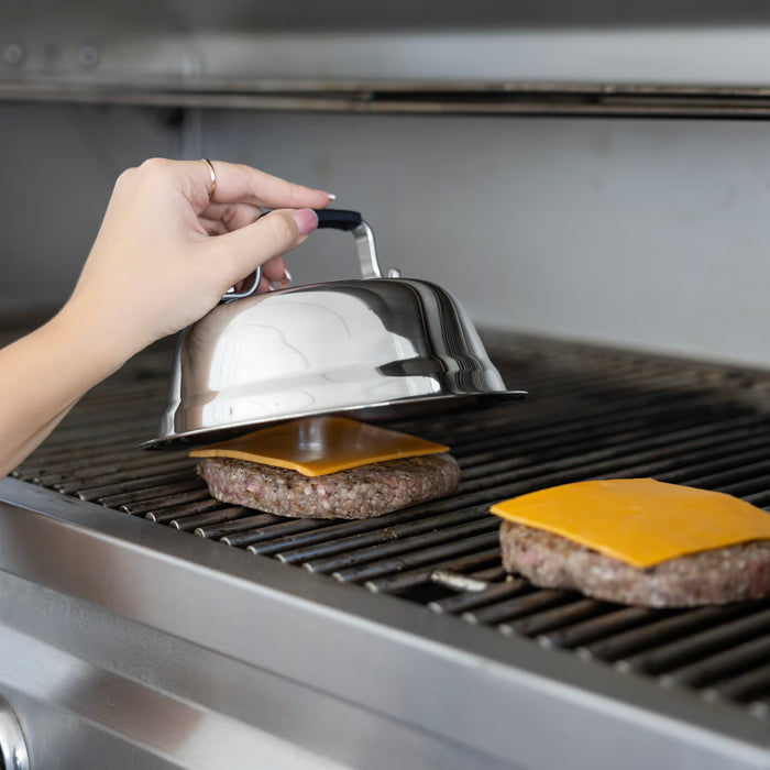 Outset Burger Melting Dome Stainless Steel - Bear Country Kitchen