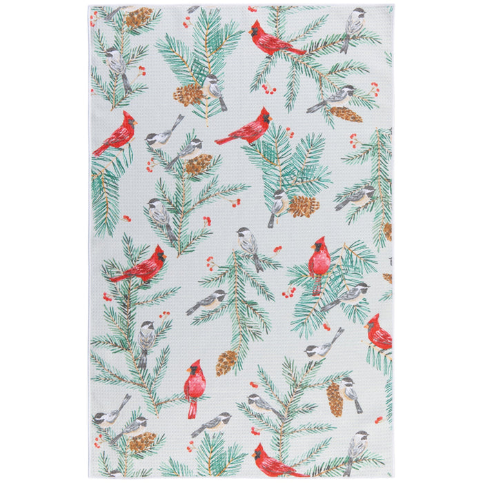 Danica Now Designs Renew Dishtowel Birds & Bough - Bear Country Kitchen