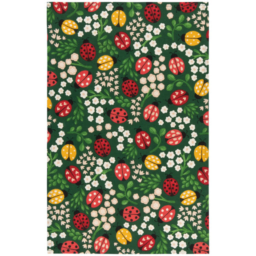 Danica Jubilee Dishtowel Ladybugs - Bear Country Kitchen