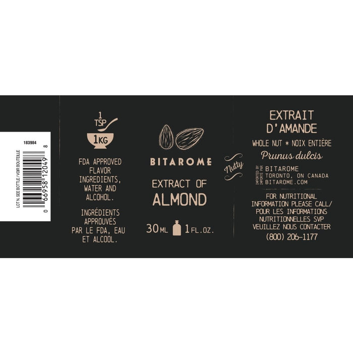 Bitarome Extract - Almond - Bear Country Kitchen