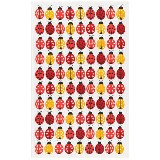 Danica Jubilee Dishtowel Set Of 2 Ladybugs - Bear Country Kitchen