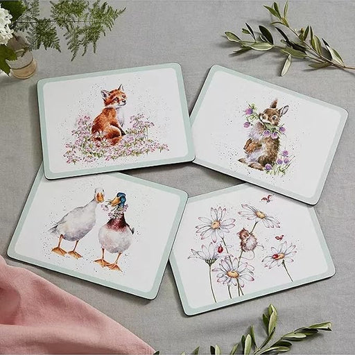 Pimpernel Lunchmats S/4  - Wildflowers - Bear Country Kitchen