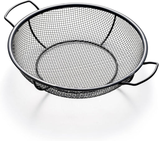 Outset Stainless Steel Round Grill Basket - Bear Country Kitchen