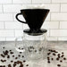 The London Sip Ceramic Coffee Dripper, 1-4 Cup, Black - Bear Country Kitchen