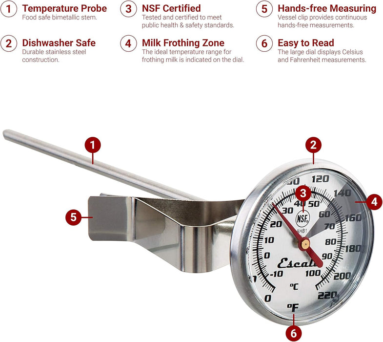 Escali Instant Read Beverage Thermometer - Bear Country Kitchen