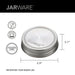 Jarware Set of 8 Stainless Steel Jar Lids Regular Mouth - Bear Country Kitchen