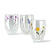 Danesco Double Walled Glass Yellow Flower - Bear Country Kitchen