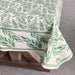Mahogany Printed Tablecloth Silver Fern - 60" x 90" - Bear Country Kitchen