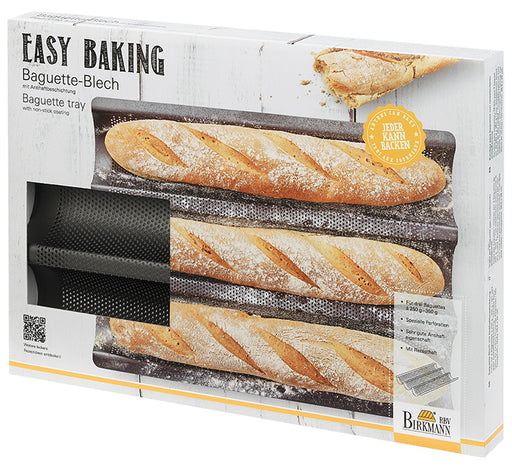 Birkmann Easy Baking Baguette Tray (3 Baguette) - Bear Country Kitchen