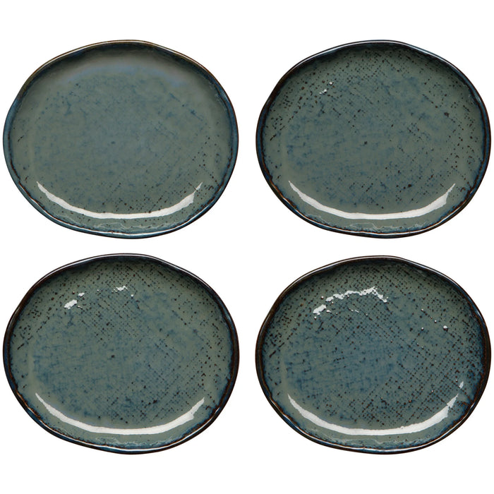 Danica Heirloom Appetizer Plate Set Of 4 Riviera - Bear Country Kitchen