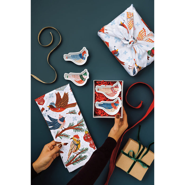 Danica Now Design Shaped Pinch Bowls Set Of 6 Season's Tweetings - Bear Country Kitchen