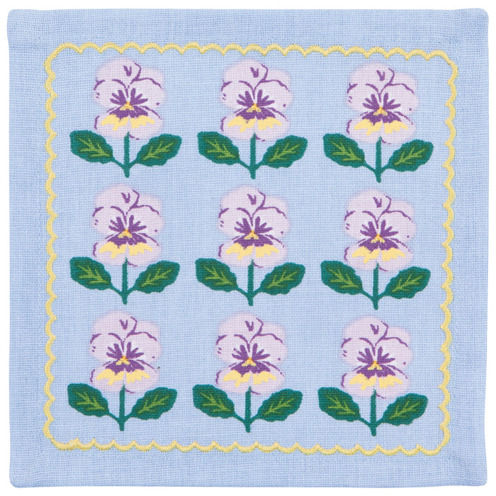 Danica Jubilee Cocktail Napkin Set Of 4 Pansy - Bear Country Kitchen