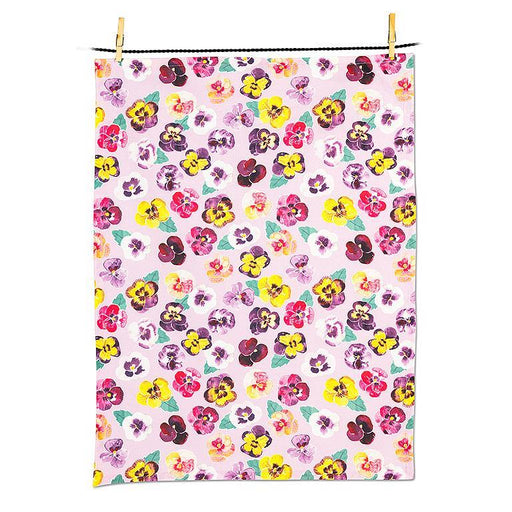 Abbott Kitchen Towel Pansy - Bear Country Kitchen