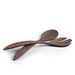 Brilliant Bamboo Walnut Salad Servers - Bear Country Kitchen