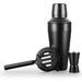 Natural Living Cocktail Shaker Set Of 3 Black - Bear Country Kitchen