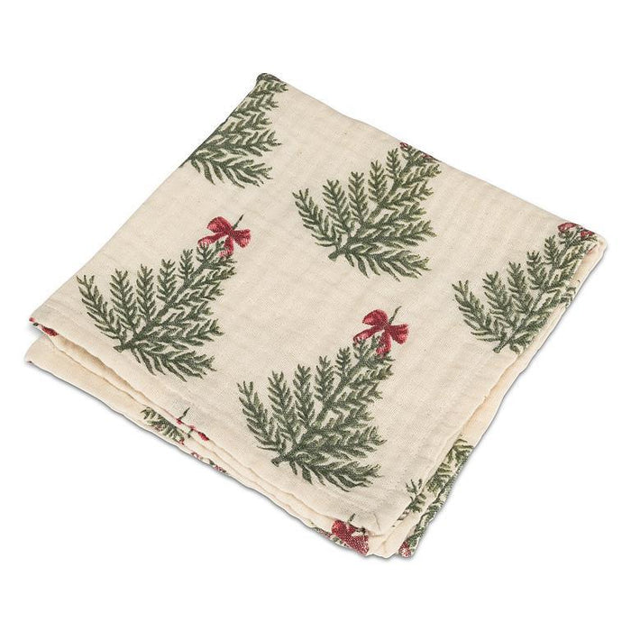 Abbott Cloth Napkins Christmas Tree with Ribbon