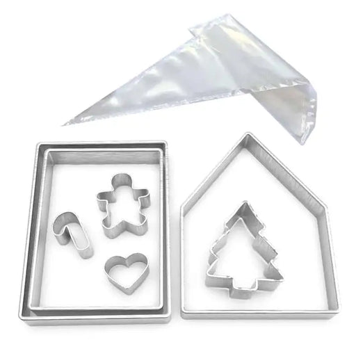R&M Cookie Cutter Set Of 12 Gingerbread House - Bear Country Kitchen