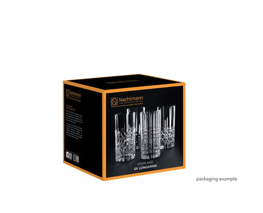 Nachtmann Highland Long Drink Glass Set Of 4 - Bear Country Kitchen