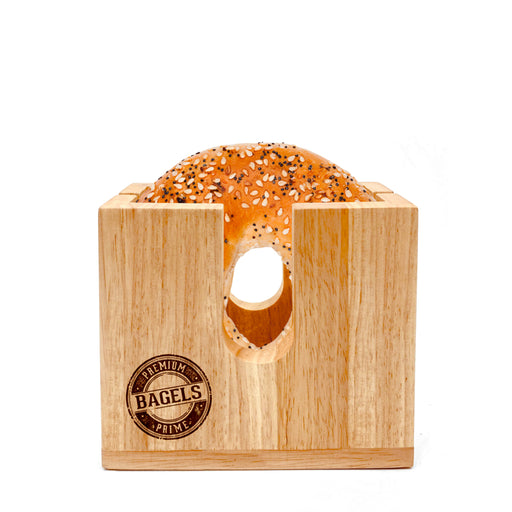 Danesco Bagel Holder With Safety Knife Guide - Bear Country Kitchen