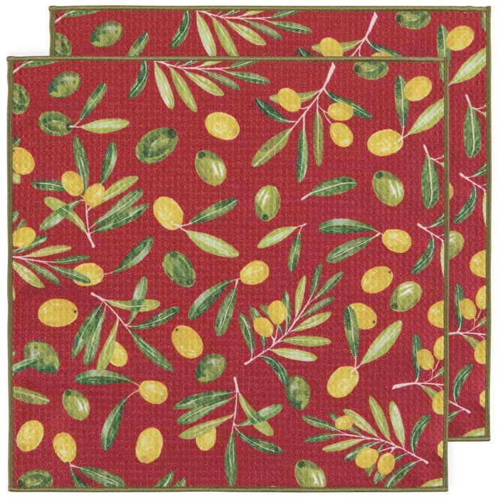 Danica Now Designs Renew Dishcloth Set of 2 Olive Oil - Bear Country Kitchen