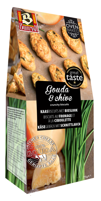 Buitteman Gouda & Chive Biscuits - Bear Country Kitchen