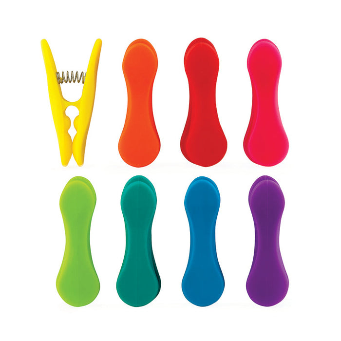 Kikkerland Rainbow Bag Clips - Bear Country Kitchen